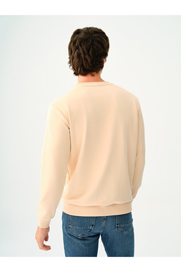 Erkek Sweat Lf2037100 Ecru - 3