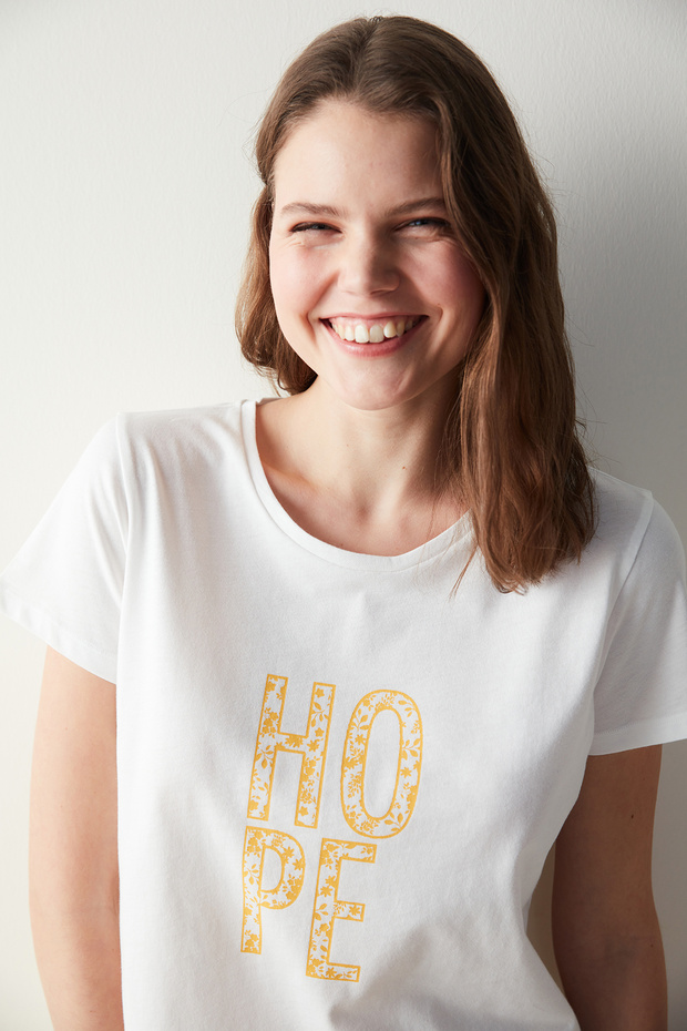 Ent Hope Sarı Kapri Pijama Takımı - 3