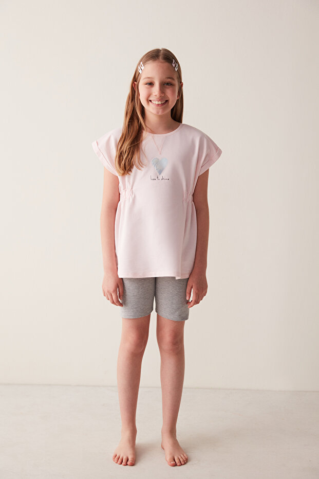 Girl's Love To Shine 2-Piece Pajama Set
