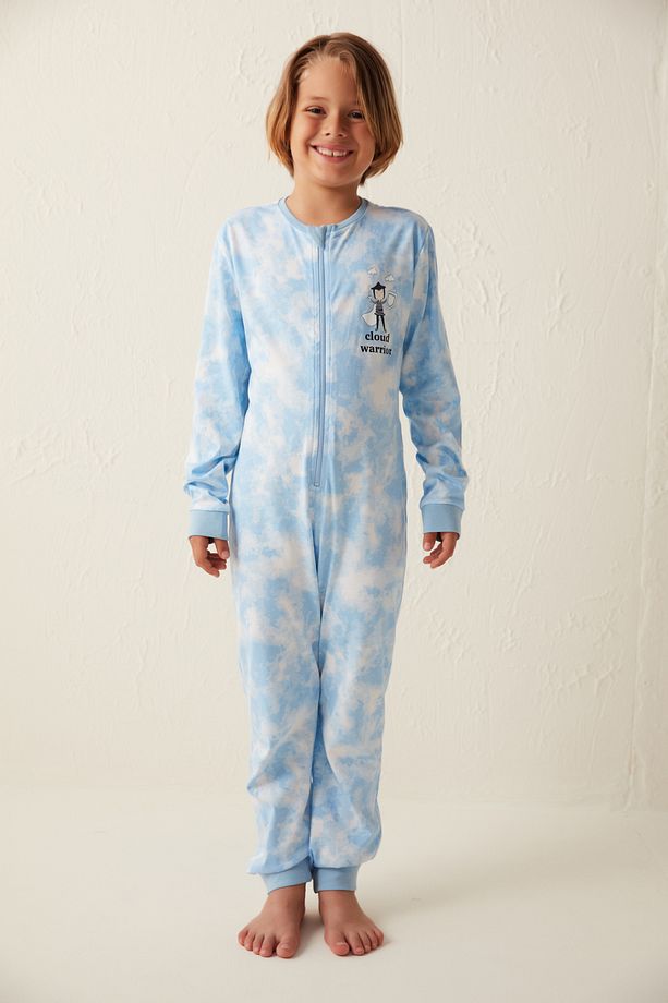Mix Cloudy Onesie Pijama Üstü - 2
