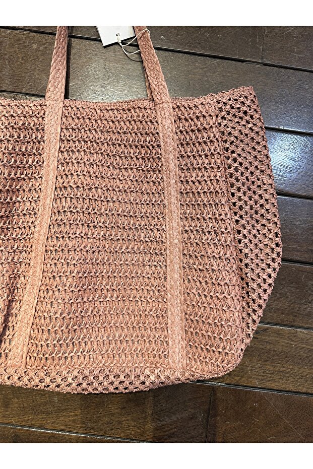 Straw Beach Bag