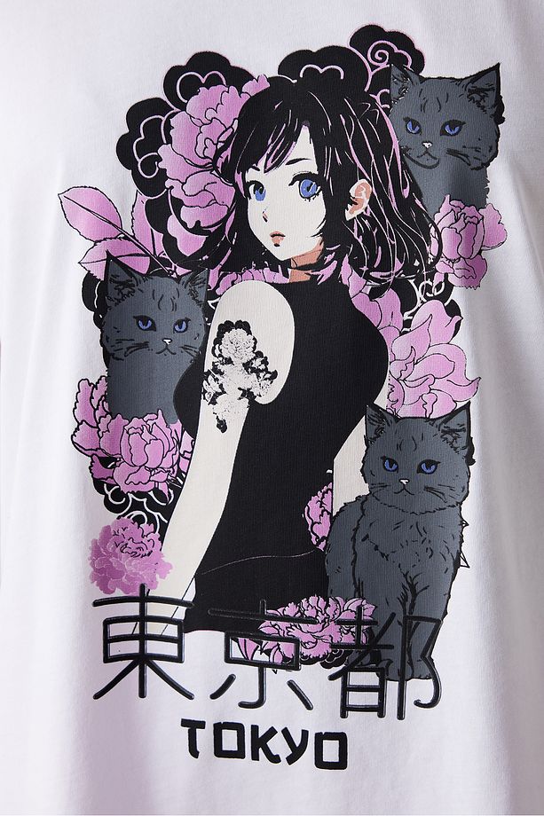Tokyo Çok Renkli Pantolon Pijama Takımı - 4