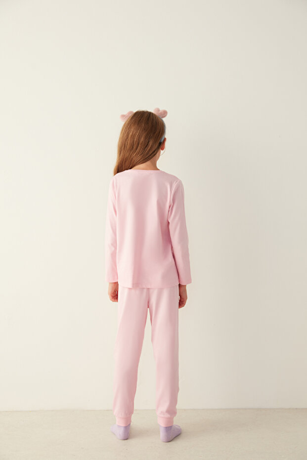 Pembe G.sea Turtle Pijama Takımı - 4