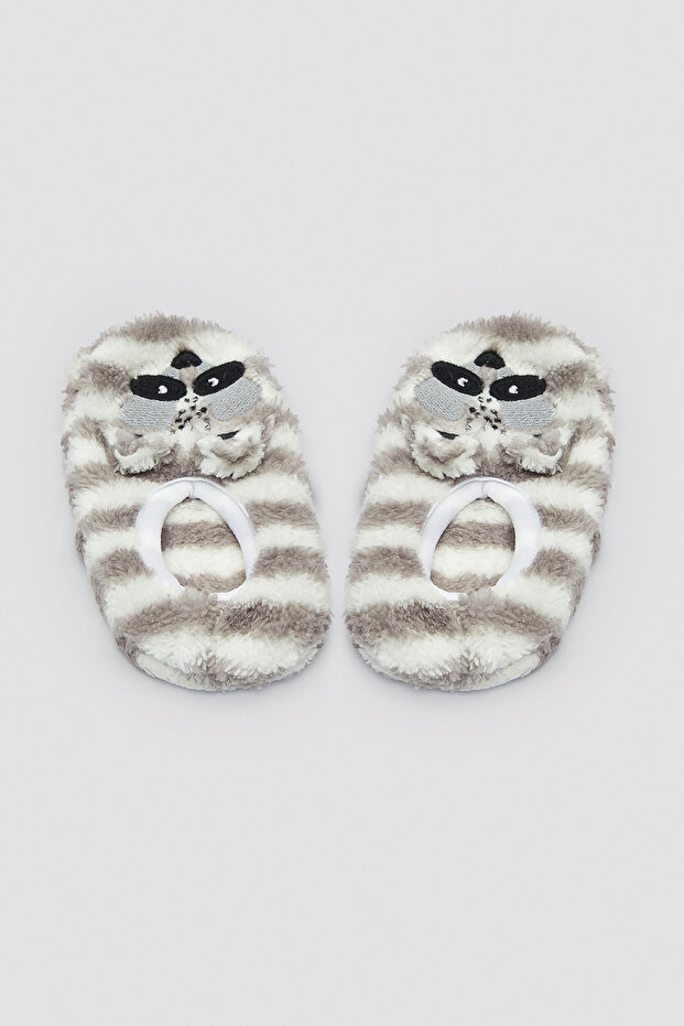 Boy's Racoon Booties - 2