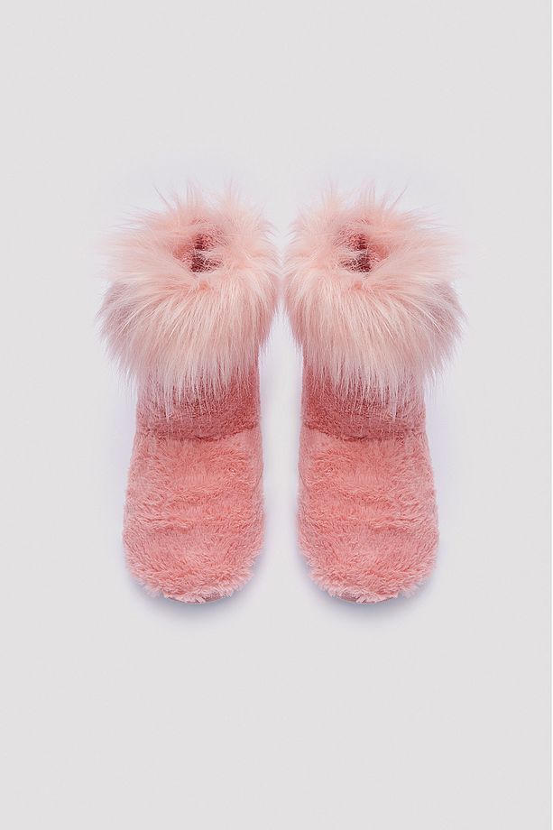 Emma Soft Açık Pembe Ev Bot - 2