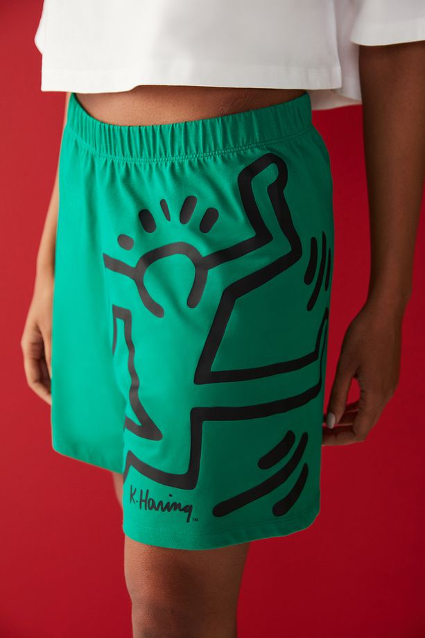 Happy Şort Pijama Altı-keith Haring Koleksiyonu - 3