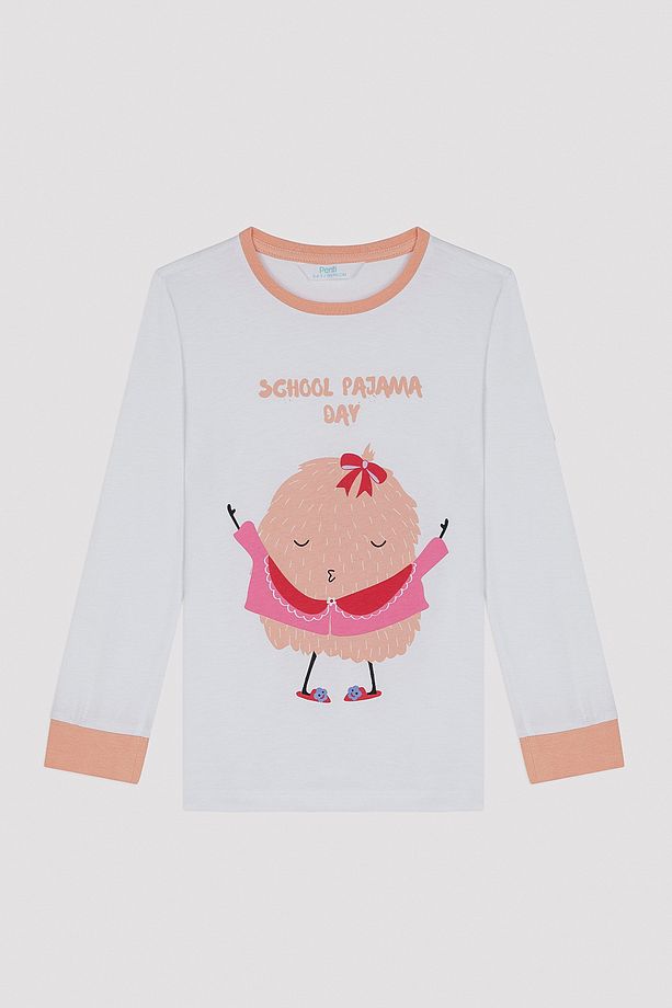 Kız Çocuk Pijama Party LS 2'li Pijama Takımı - 3
