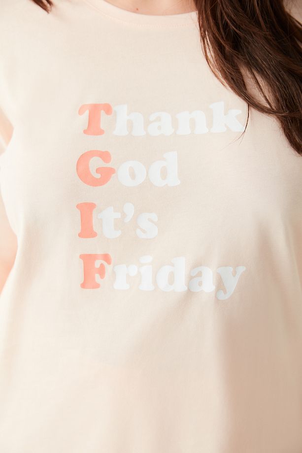 Base Tgif Pijama Takımı - 5