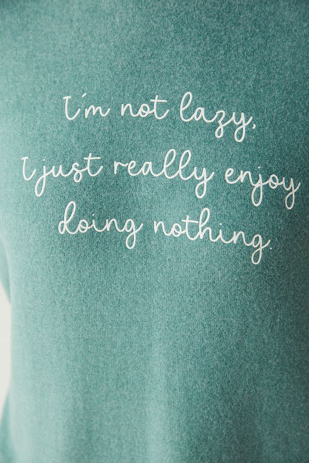 Not Lazy Termal Sweatshirt - 5