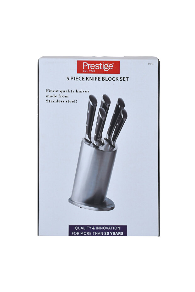5 Pc Knife Block Set - 5