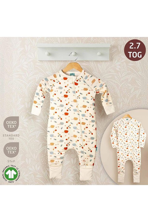 EleleLife Dolgulu Çoçuk/Bebek Uyku Tulumu 2.7 Tog Ekru Riccio - 1