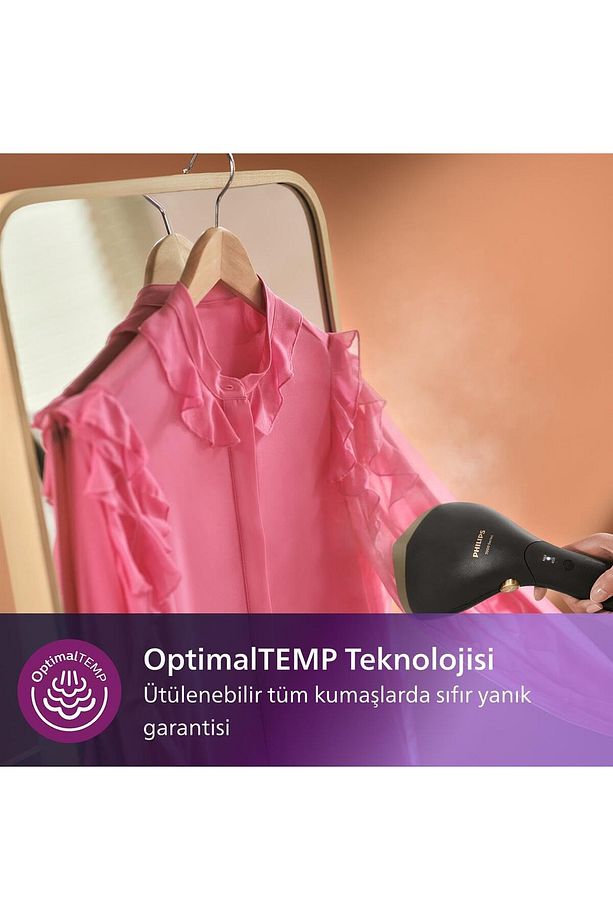 Buharlı Düzleştirici 7000 Serisi, OptimalTEMP 100 ml ve 200 ml Değiştirilebilir Su Haznesi - 5