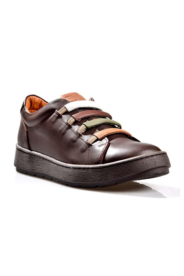 D24Ka-85 Women's Leather Casual Shoes