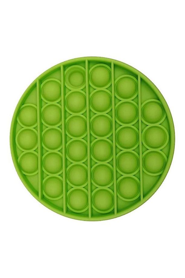 Yuvarlak Tek Renk Pop Push İt Anti Stres Baloncukları Bubble Fidget - 4