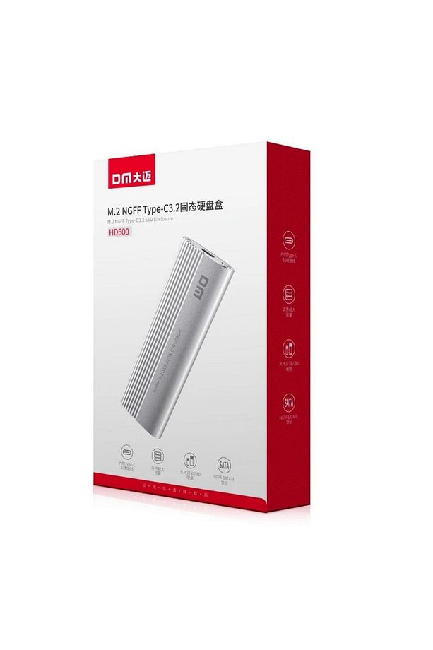Hd600 Type-c 3.2 Gen1 B&m/b Key M.2 Ngff Ssd Kutusu - 4