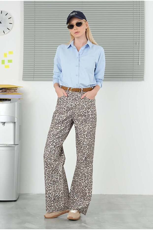 Leopar Desenli Jean - 2