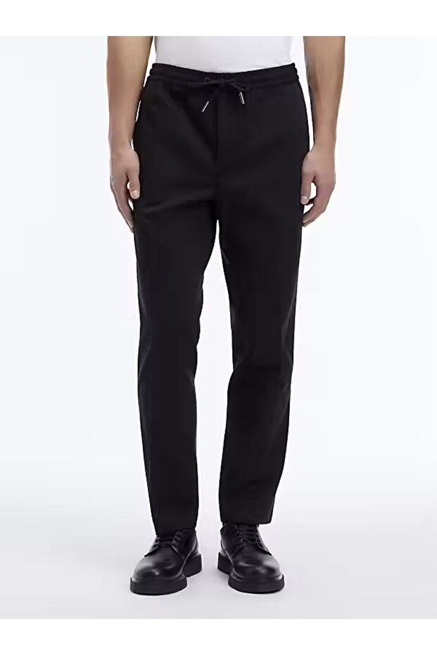 SOFT TWILL STRAIGHT JOGGER - 1
