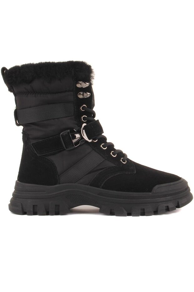 23K403 Siyah Kadın Bot Ayakkabı - 2