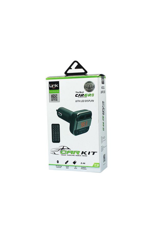 Gr8 3.4a Şarj Destekli Lcd Ekranlı Kumandalı Fm Transmitter - 3