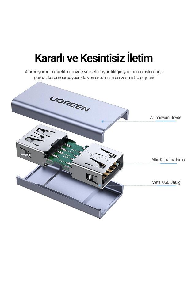 Usb-a 3.0 Uzatma Birleştirme Adaptörü - 5