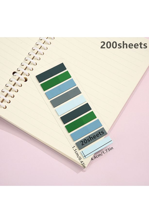 Post-it Yapışkanlı Not Kağıdı Index Sticker Indeks 200 Yaprak - 2