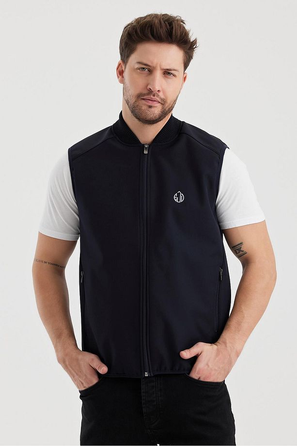 DAR KESİM İÇİ POLAR SU İTİCİ SOFTSHELL KUMAŞ YELEK (UNI-YLK03) - 3