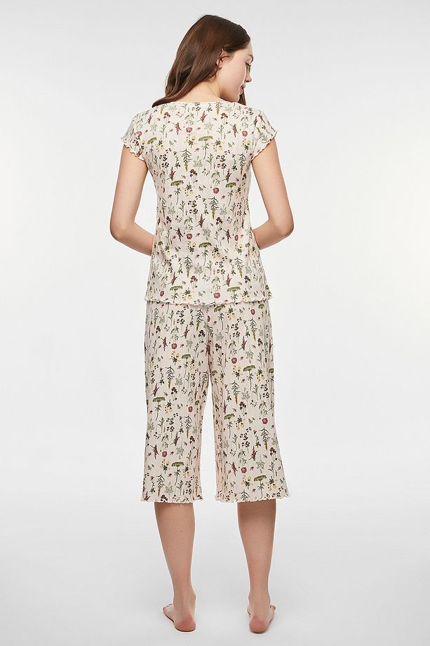 Wild Bloom Pointel Pijama Takımı - 3