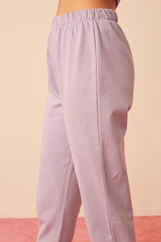 Pantaloni Lilac Cuff - 4