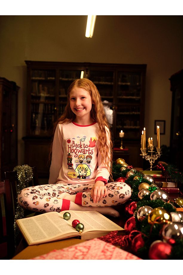 Kız Çocuk Back To Hogwarts Pijama Takımı - Harry Potter Koleksiyonu - 2
