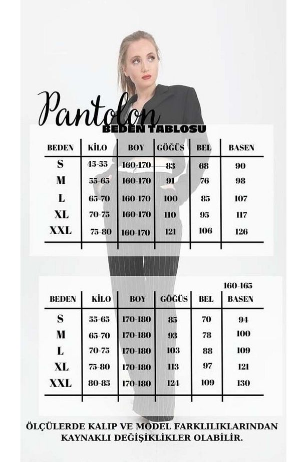 Önü Çimalı Atlas Kumaş Pantolon - Kırmızı - 7