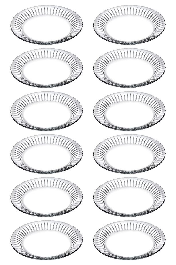 12 Adet Frezya Pasta ve Tatlı Tabağı - 1