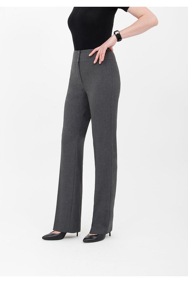 Yüksek Bel Ispanyol Paça Maxi Boy Pantolon - 1