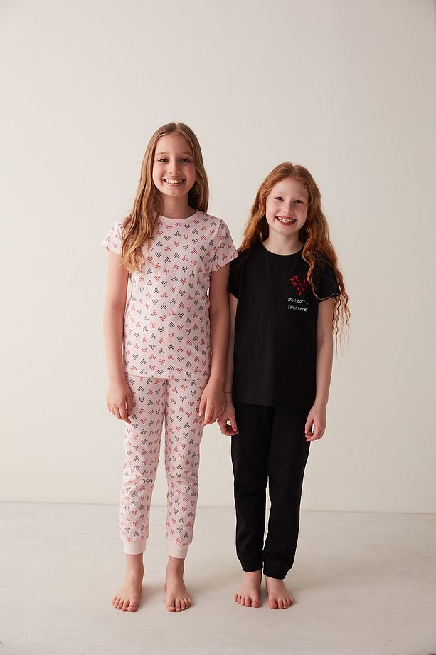 Mix My Heart 4 Pack Pijama Takımı - 2