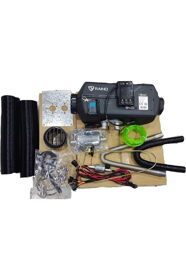 KUMANDALI KURMALI DİJİTAL EKRANLI D4  5KW WEBASTO ISITICI 12VOLT - 1