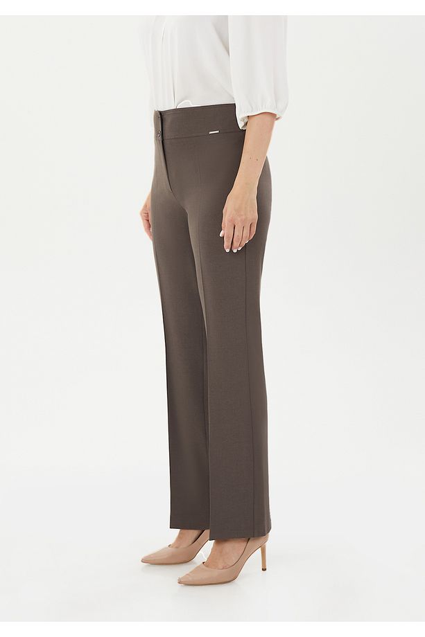 Yüksek Bel Ispanyol Paça Maxi Boy Pantolon - 1
