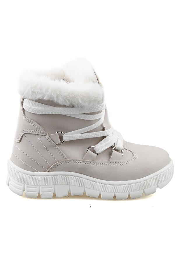 Kappa Kids Daily Shearling Boots 946.P20K.222-15 Cream