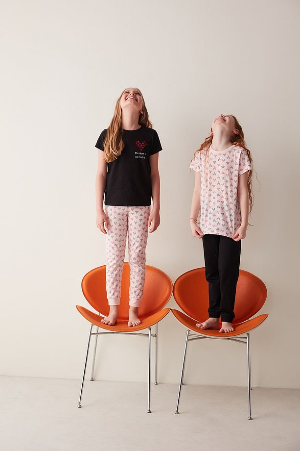 Mix My Heart 4 Pack Pijama Takımı - 1