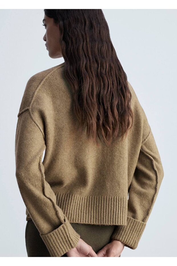 Kolları kıvrık kazak - 4