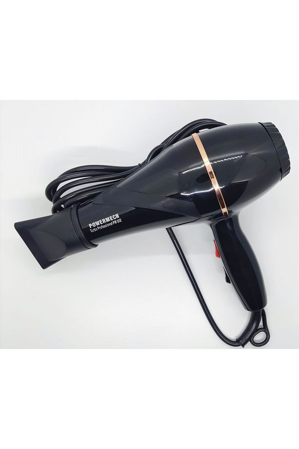 POWERMECH Pm-502 3500 Performans Profesyonel Kuaför Fön ve Saç Kurutma Makinesi Siyah  2500W - 7