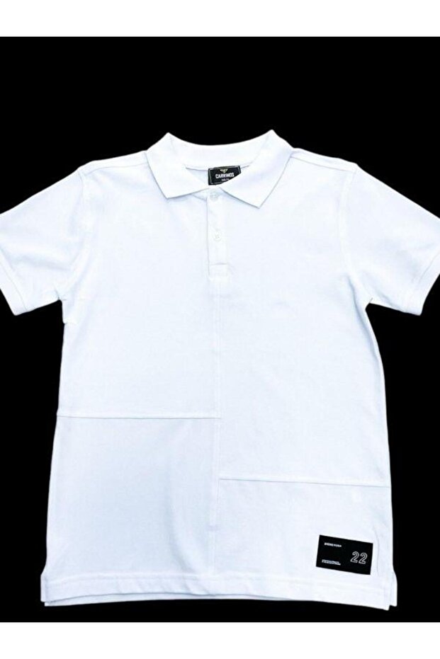 Boy's Collared Basic T-Shirt - 2