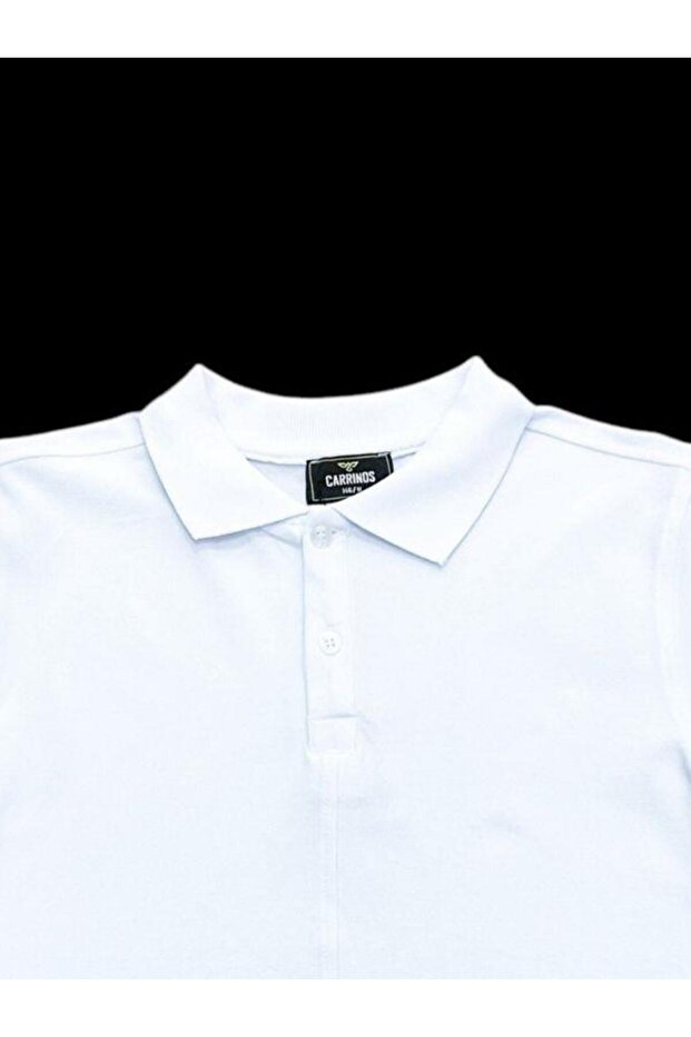 Boy's Collared Basic T-Shirt - 4