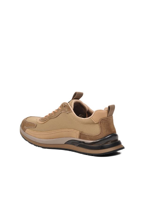 Camel Sarı Erkek Sneaker - 4