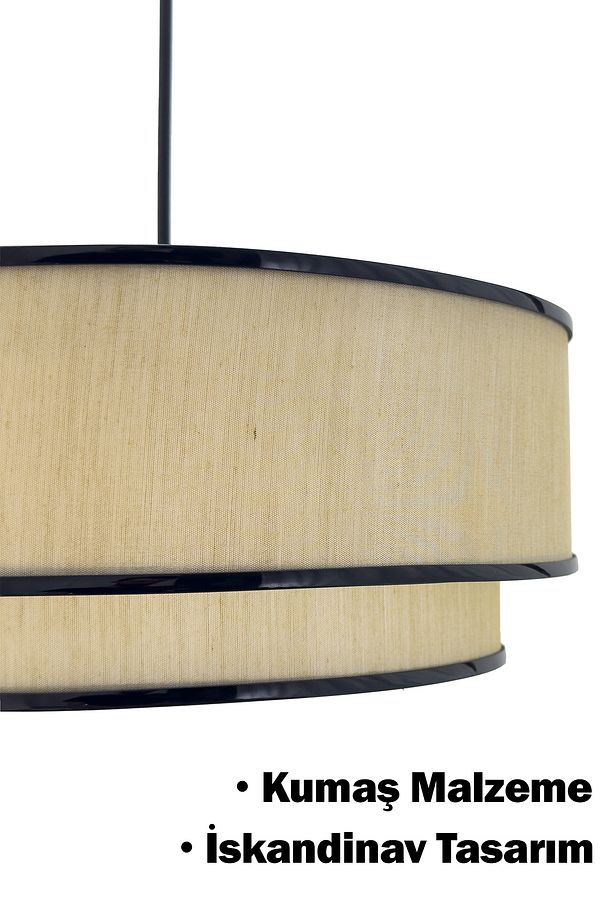 Krem Rustic Sarkıt Avize - 2