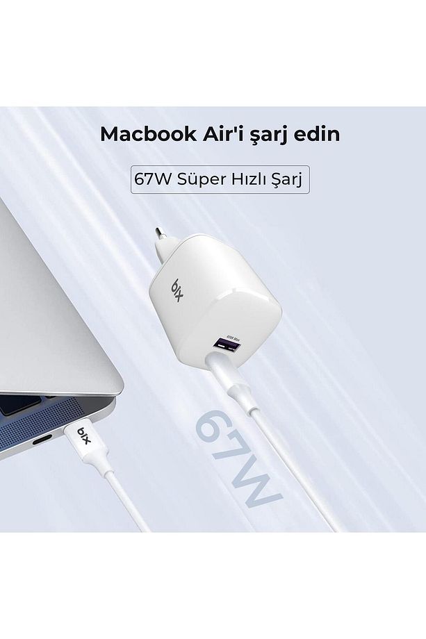 67w Supervooc 2.0 Gan Usb Ve Type-c Pd Hızlı Şarj Cihazı - 7