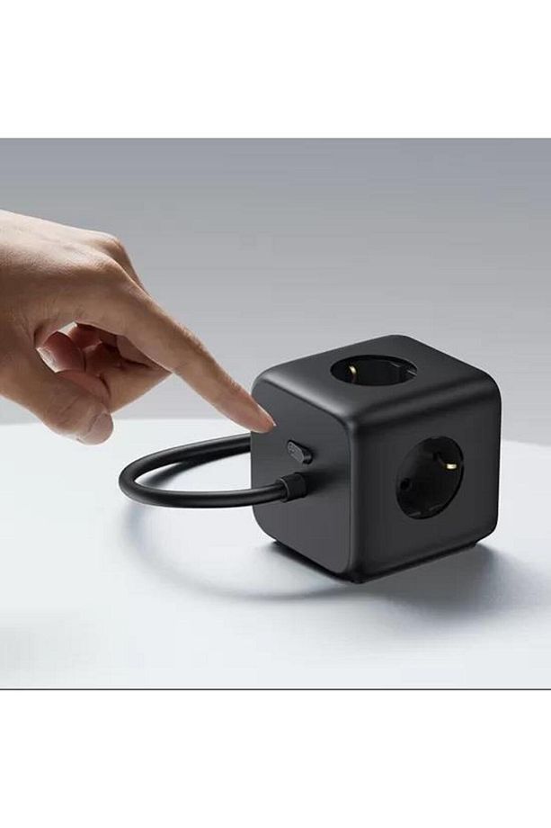 Diginest Cube 65w Gan 2 Hızlı Şarj Cihazı 2*usb / 2*type-c 3 Lü Akım Korumalı Küp Grup Priz - 6