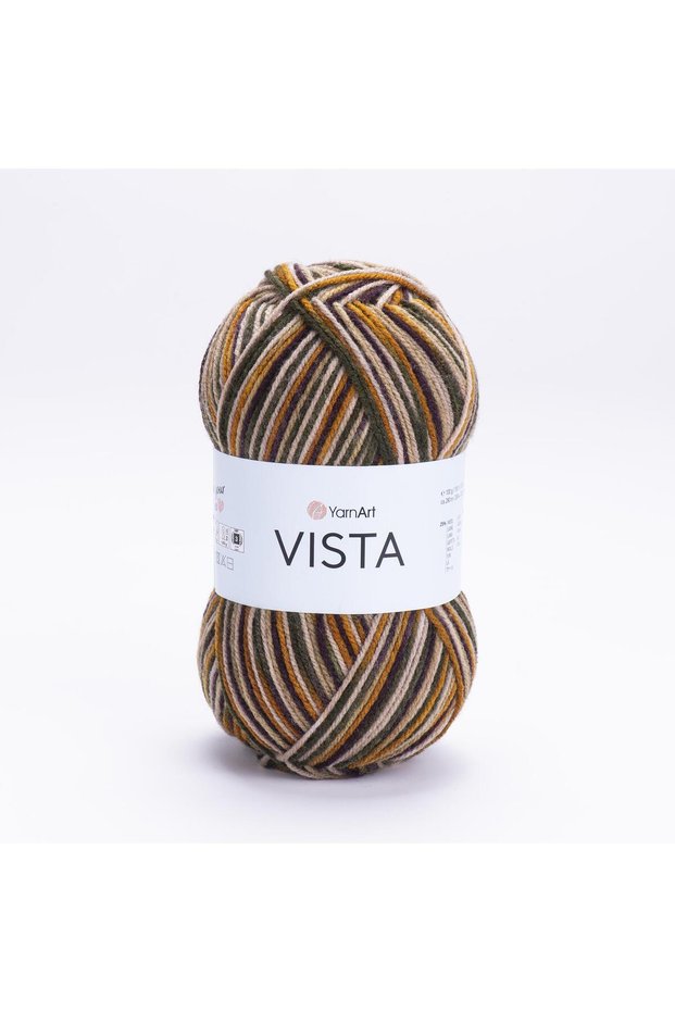 Vista Marbled Hand Knitting Yarn - Marbled 5308