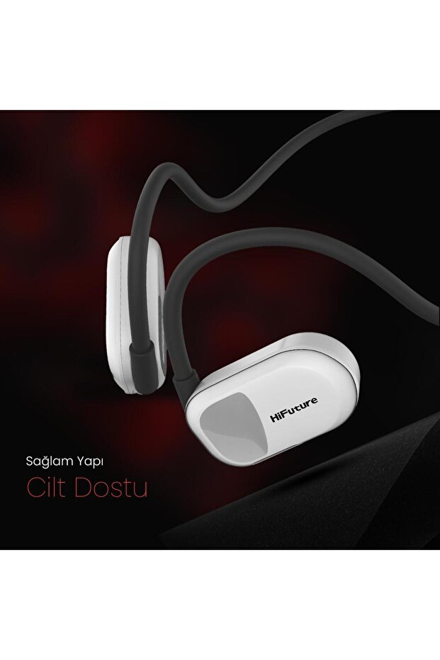 سماعات بلوتوث لاسلكية بيضاء من Futuremate 5.3 Enc - 7