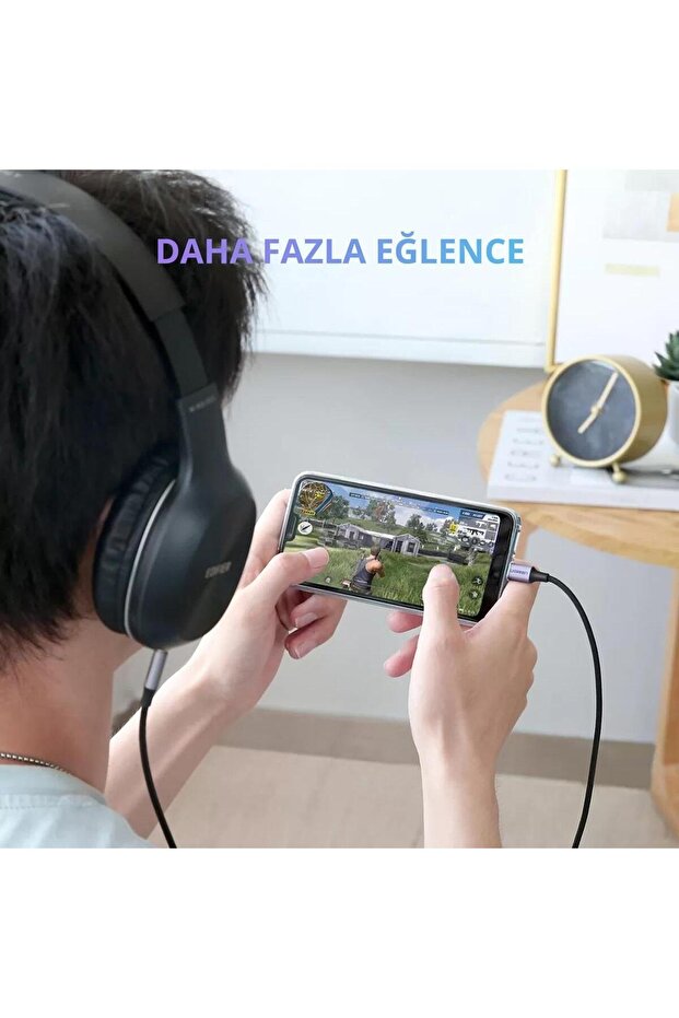 Usb Type-c 3.5mm Aux Ses Kablosu - 9