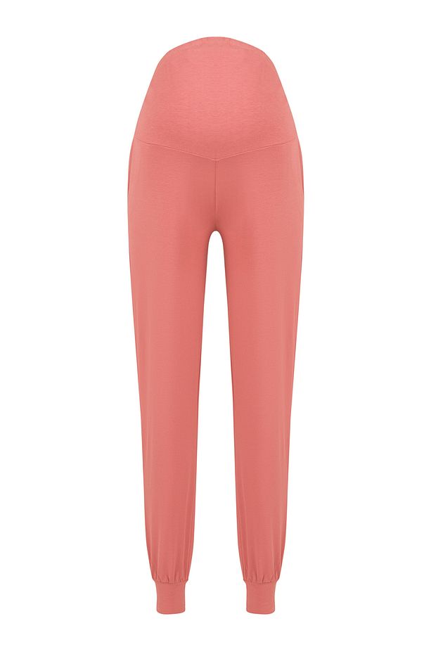 Açık Pembe Hamile Pantolon Pijama Altı - 3