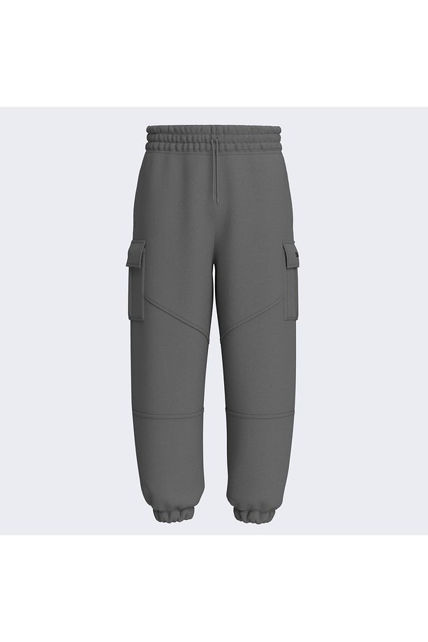 Oversize Basic Kargo Unisex Jogger Pantolon - 1